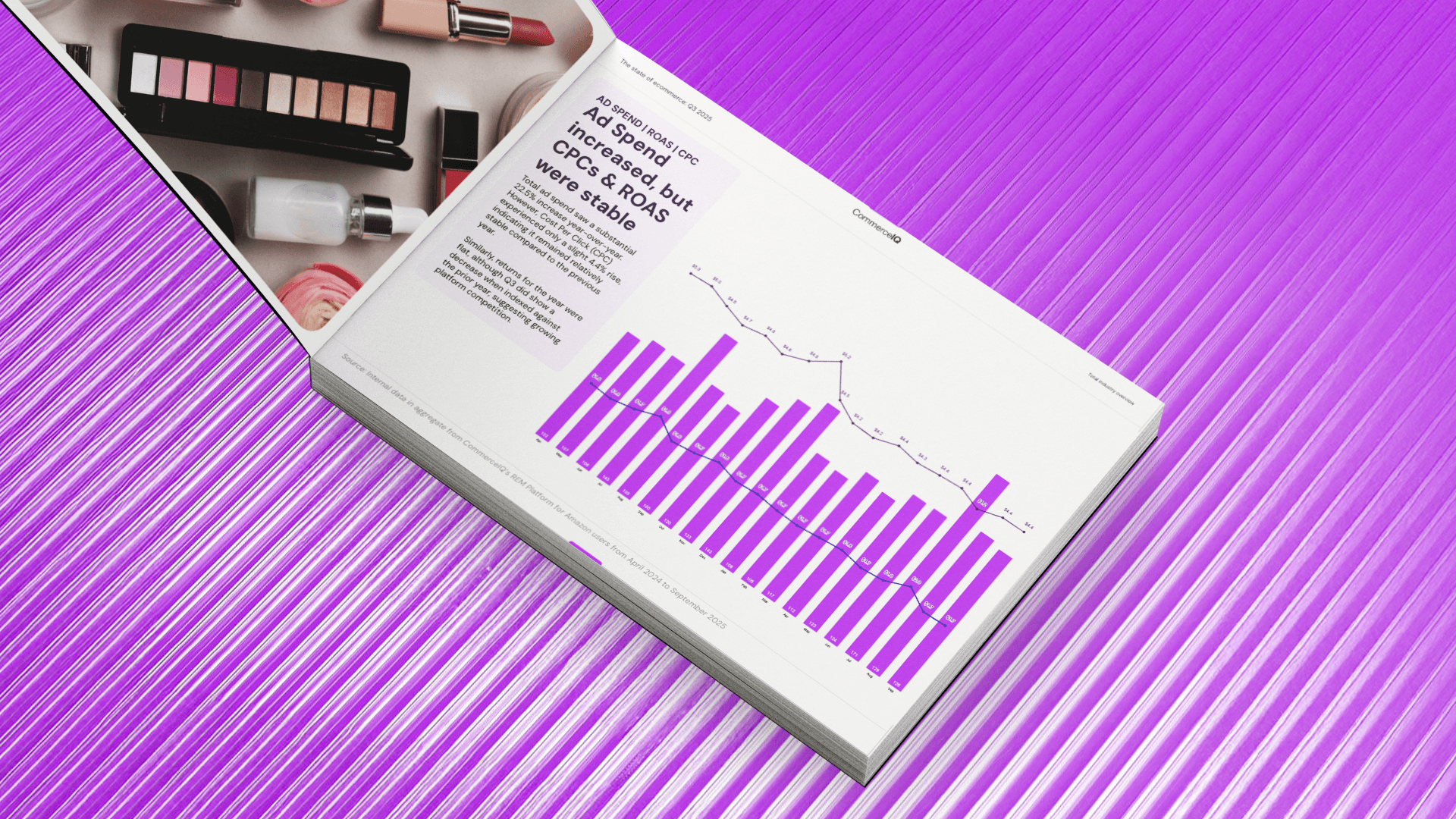 Advertising efficiency declined sharply: Ad spend rose 33% YoY while ROAS dropped 17
