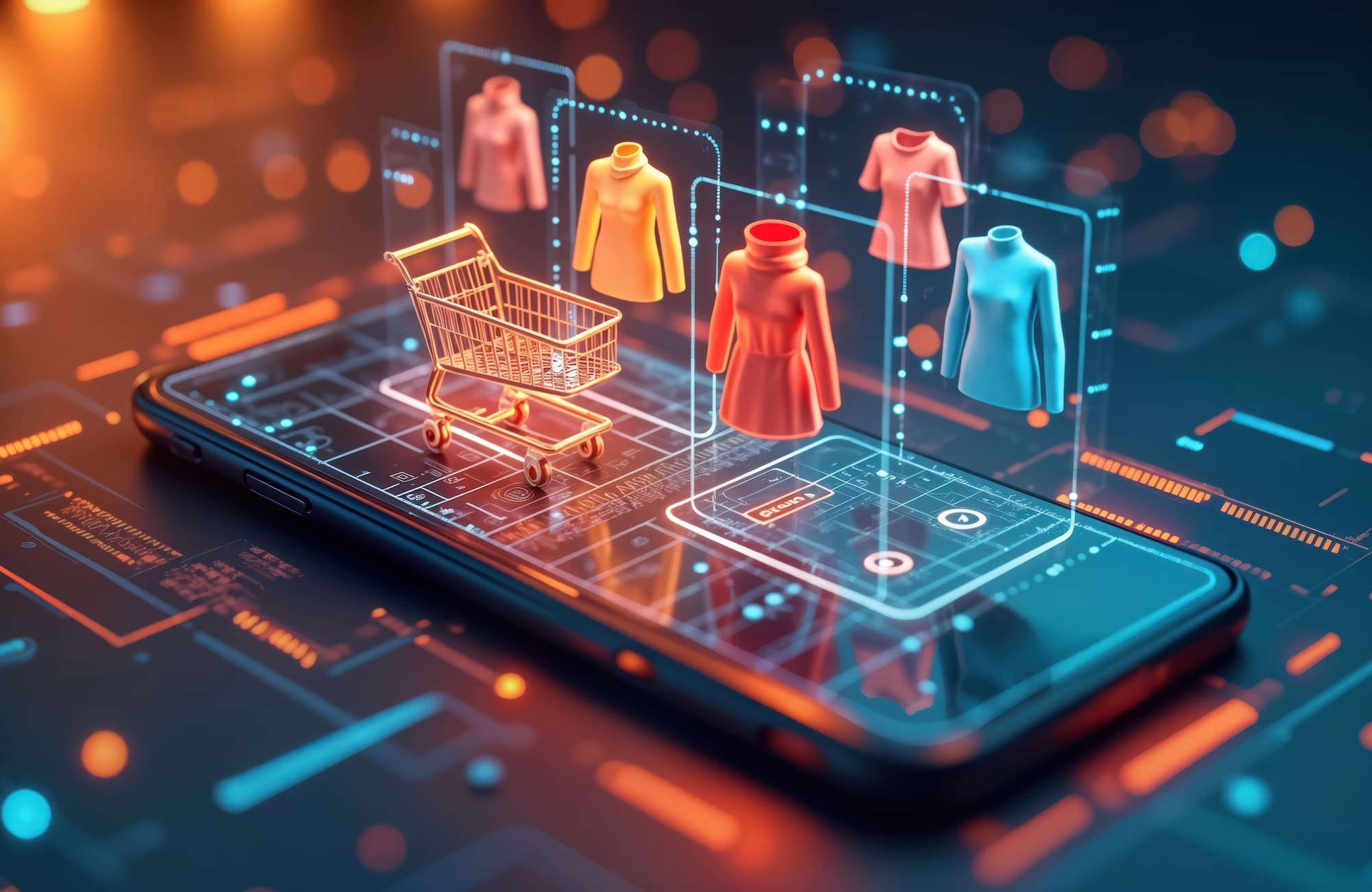 Retail analytics team reviewing ecommerce data